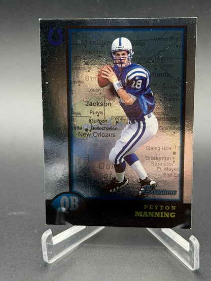 1998 Bowman #1 Peyton Manning Interstate Rookie RC