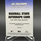 2026 Topps #BSA-JC Jac Caglianone Rookie Baseball Stars Auto Orange /25