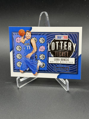 2018-19 Panini Contenders #3 Luka Doncic Rookie RC Lottery Ticket