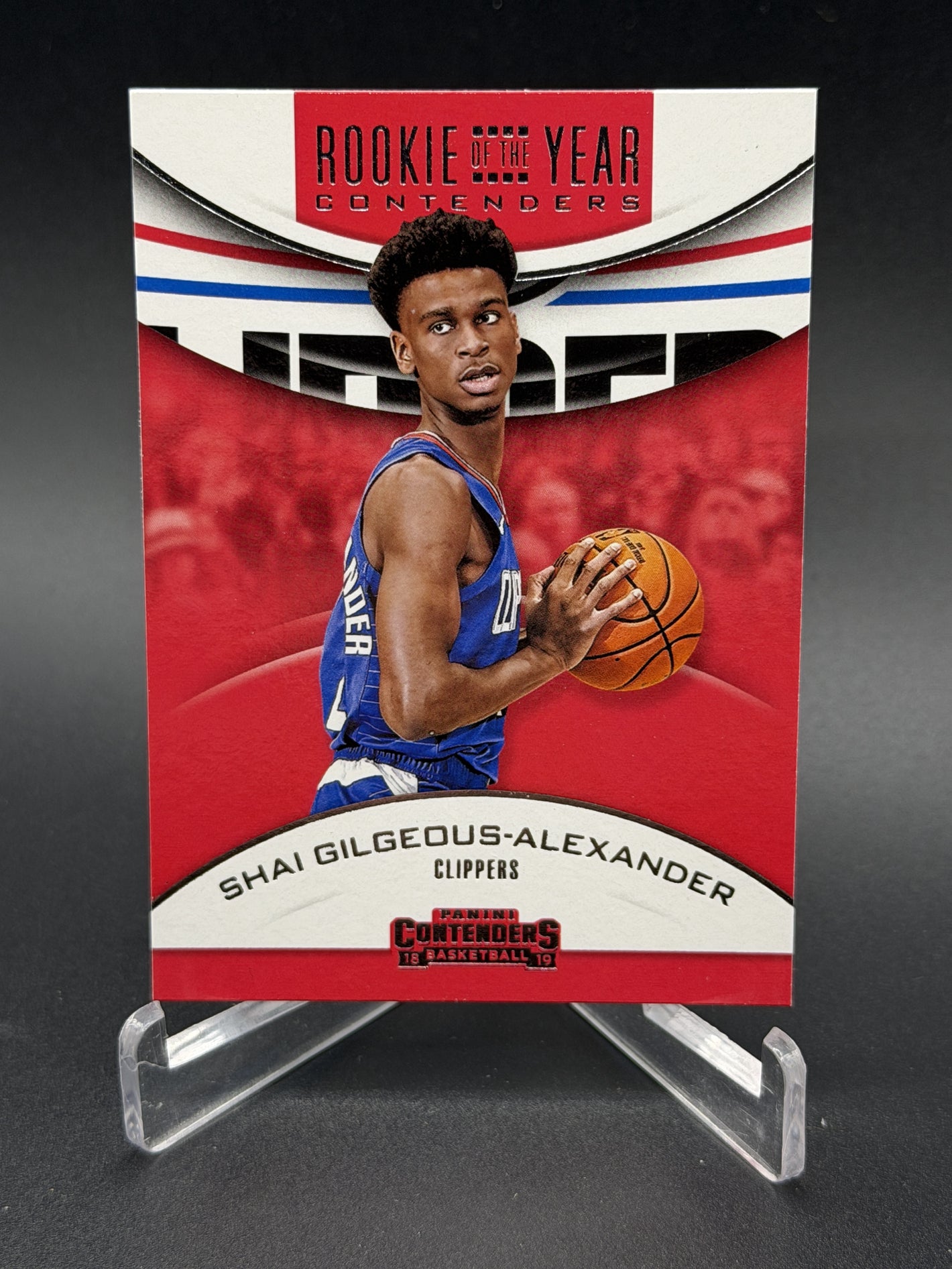 2018-19 Panini Contenders #11 Shai Gilgeous-Alexander Rookie of the Year