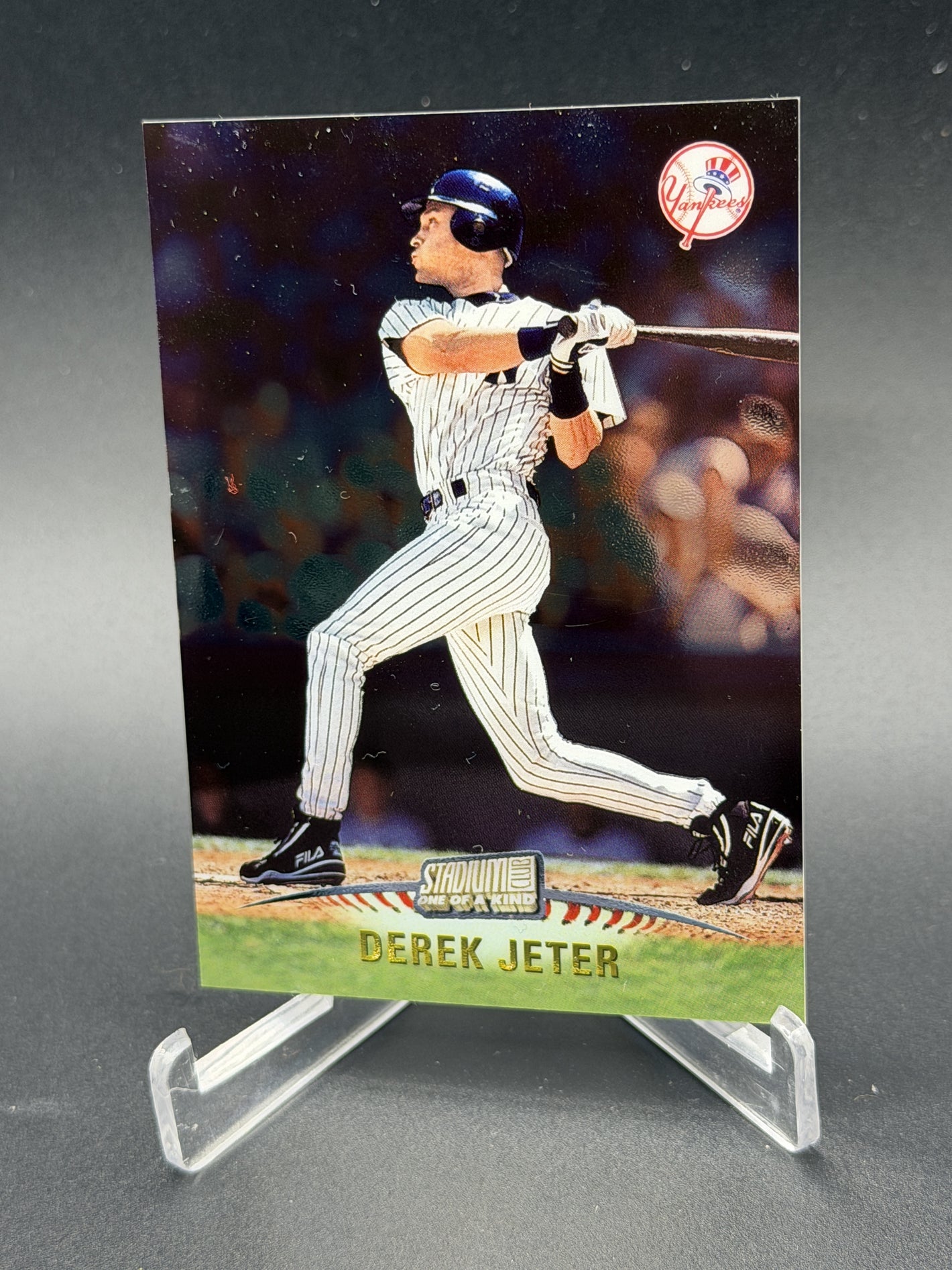 1999 Stadium Club #65 Derek Jeter One of a Kind #/150
