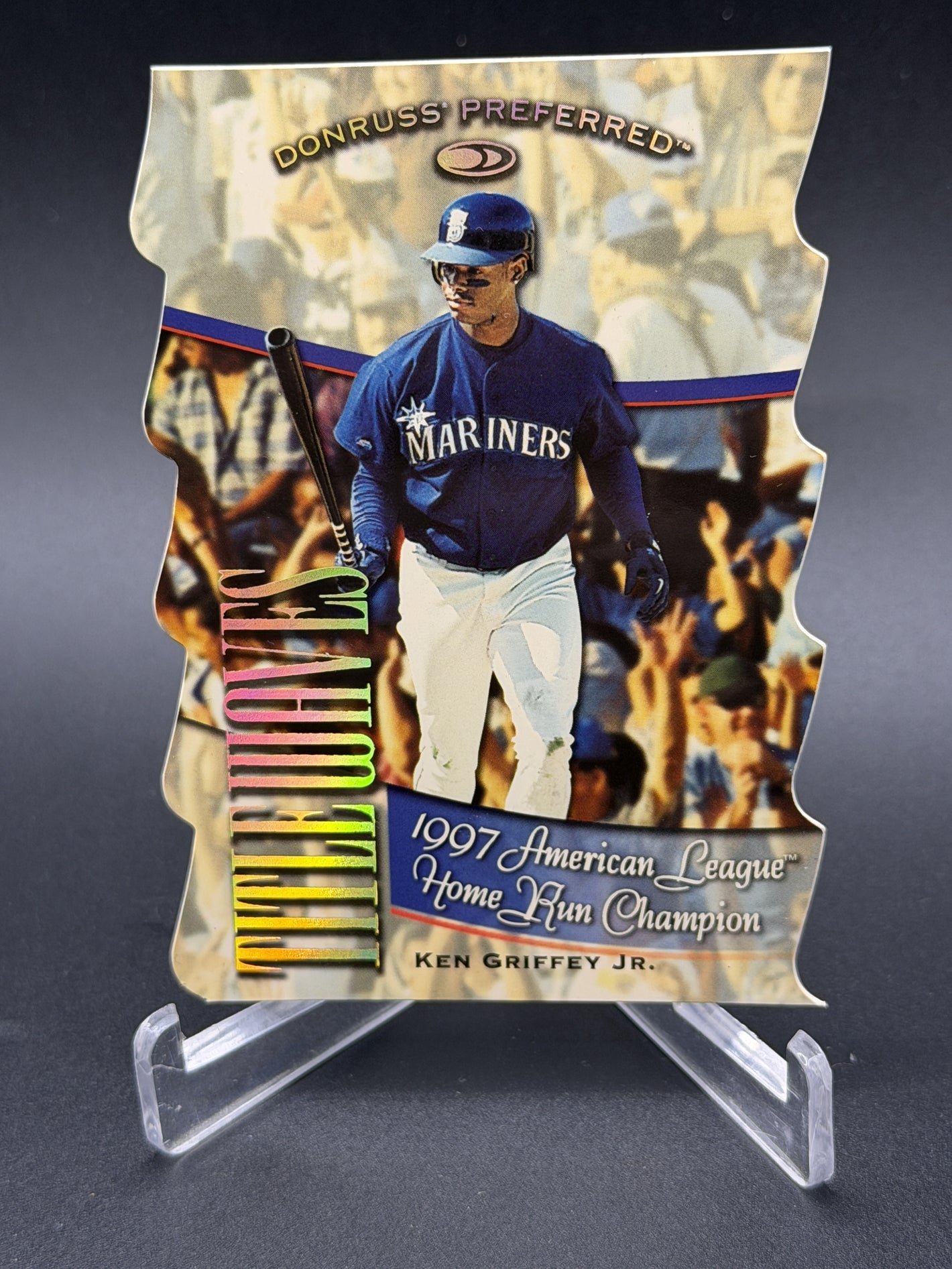 1998 Donruss Preferred #8 Ken Griffey Jr. Title Waves #/1997