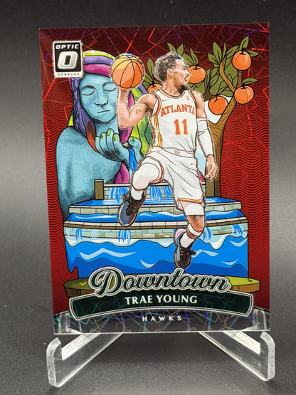 2024-25 Donruss Optic #11 Trae Young Downtown