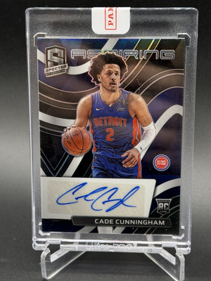 2021-22 Panini Spectra #AA-CCM Cade Cunningham Aspiring Autographs #/99