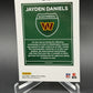 2024 Donruss #16 Jayden Daniels Rookie RC Downtown