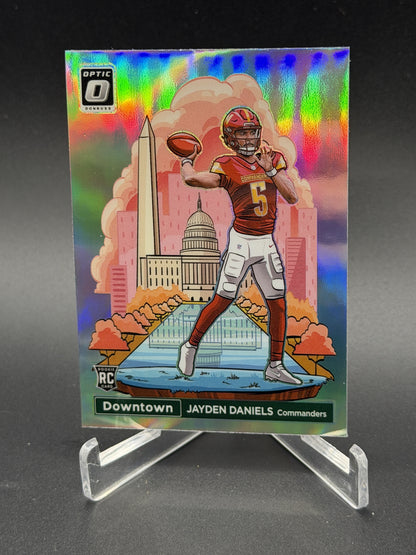 2024 Donruss #16 Jayden Daniels Rookie RC Downtown