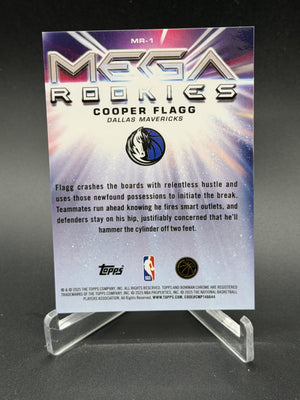 2025-26 Bowman #MR-1 Cooper Flagg Mega Rookies Green Mojo #/99