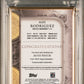 2023 Topps Transcendent Collection #TCPA-AR Alex Rodriguez Patch Auto /15 PSA 9