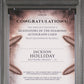 2024 Bowman Jackson Holliday RC Gladiators Diamond Auto Gold Refractor /50 PSA 9
