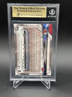 2018 Bowman #49 Shohei Ohtani BGS 9.5