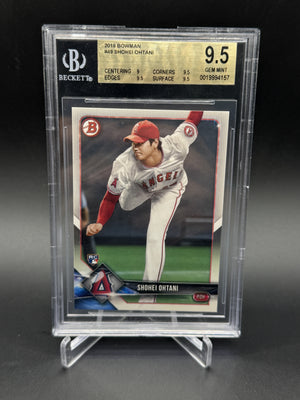 2018 Bowman #49 Shohei Ohtani BGS 9.5