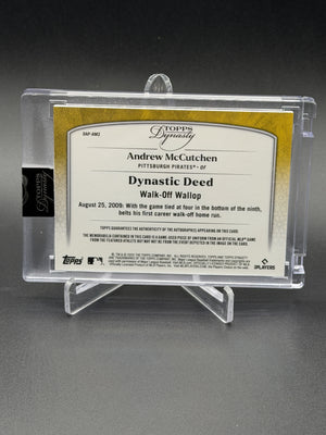 2025 Topps Dynasty #DAP-AM2 Andrew McCutchen Silver Patch Auto #/5