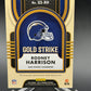 2023 Panini Gold Standard #GS-RH Rodney Harrison Gold Strike Auto /49