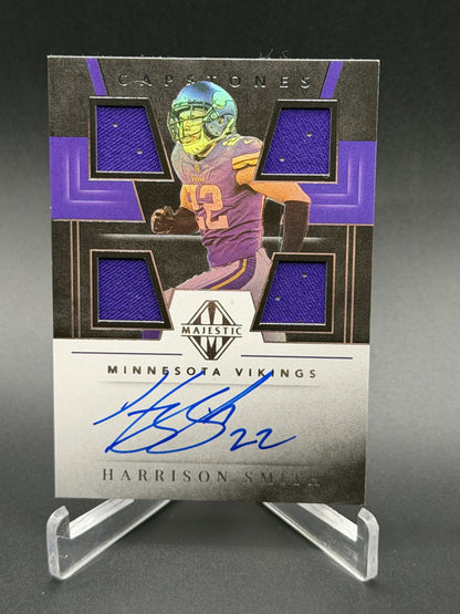 2019 Panini Majestic #CP-HS Harrison Smith Capstones Auto #/35