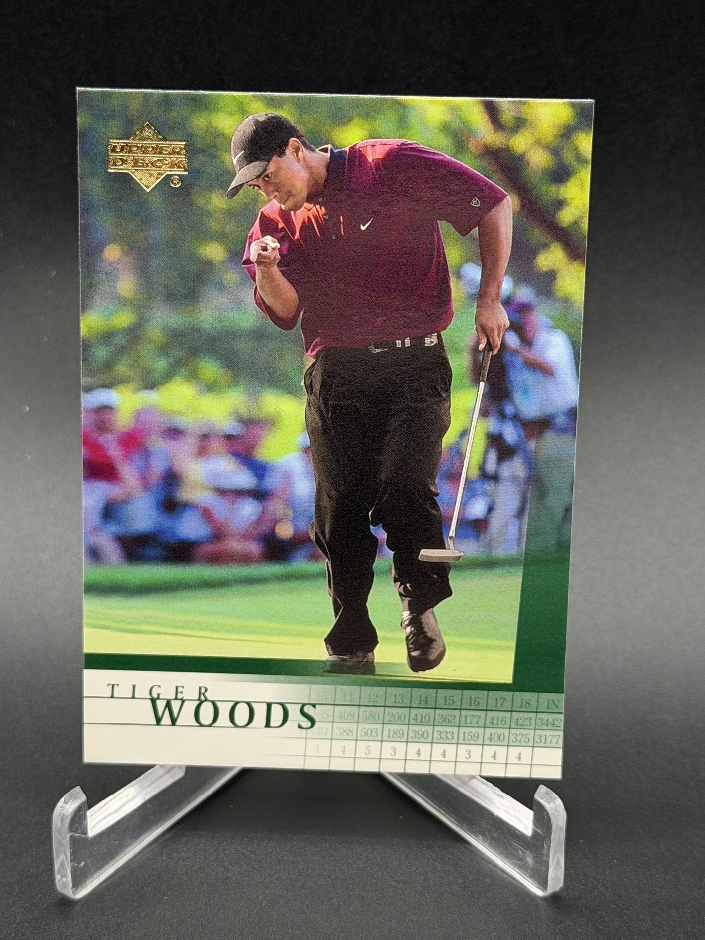 2001 Upper Deck #1 Tiger Woods Rookie RC #2