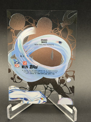 2025 Topps Signature Class #FL-7 Drake Maye Fluidity