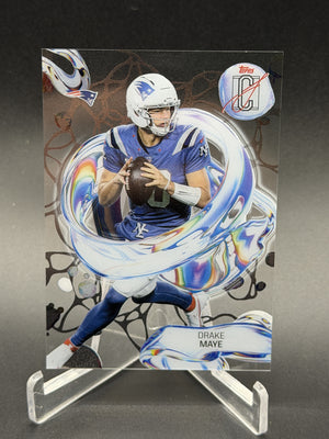 2025 Topps Signature Class #FL-7 Drake Maye Fluidity