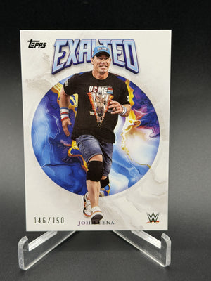 2025 Topps Exalted WWE #1 John Cena White