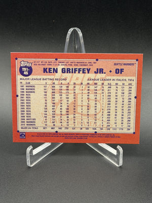 2026 Topps #T91-45 Ken Griffey Jr. 1991 Baseball 35th Anniversary Gold /50