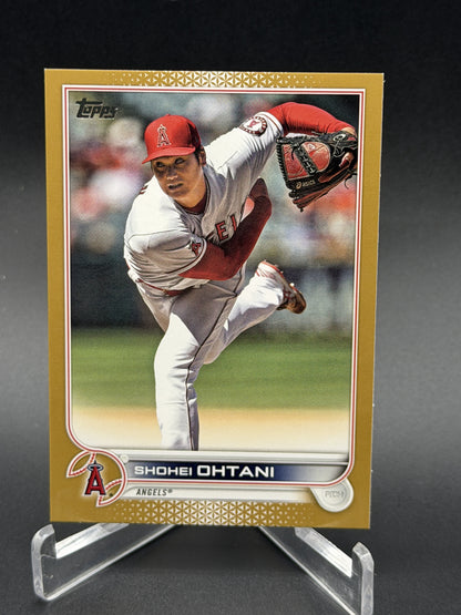 2022 Topps #660 Shohei Ohtani Gold #/2022