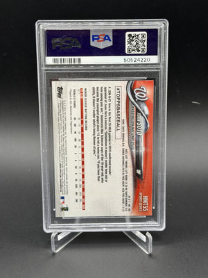 2018 Topps Chrome Update #HMT55 Juan Soto Rookie RC PSA 10