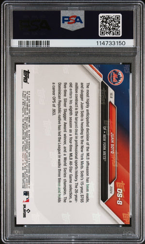 2024-25 Topps Now Off-Season #OS-8 Juan Soto PSA 10