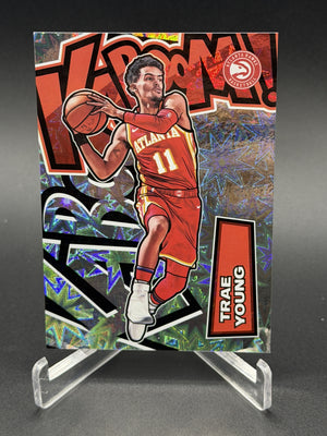 2021-22 Panini Crown Royale #9 Trae Young Kaboom