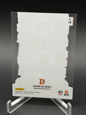 2024 Clearly Donruss #18 John Elway Uptowns