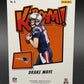 2024 Panini Absolute #8 Drake Maye Kaboom Horizontal