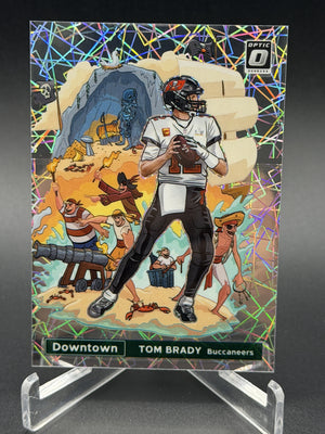 2021 Donruss Optic #DT-23 Tom Brady Downtown!
