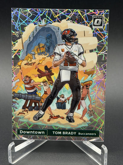 2021 Donruss Optic #DT-23 Tom Brady Downtown!