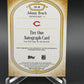 2026 Topps Tier One #T1A-JB Johnny Bench Tier One Autograph Green Foil /15