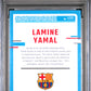 2023-24 Donruss FIFA #177 Lamine Yamal Rated Rookie PSA 9