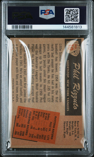 1955 Bowman #10 Phil Rizzuto PSA 2