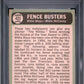 1967 Topps #423 Fence Busters (Willie Mays / Willie McCovey) PSA 3