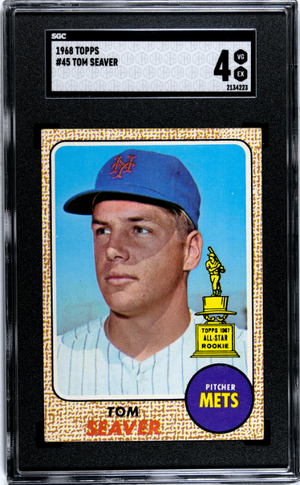 1968 Topps #45 Tom Seaver SGC 4
