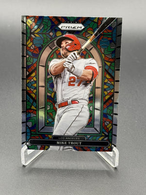 2022 Panini Prizm #SG-5 Mike Trout Stained Glass