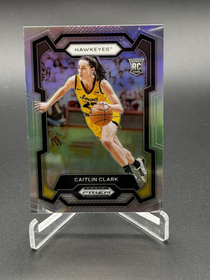 2024 Panini Prizm Draft Picks #57 Caitlin Clark Rookie RC Prizms Silver