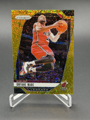 2024-25 Panini Prizm #276 Dwyane Wade Prizms Gold Sparkle #/24