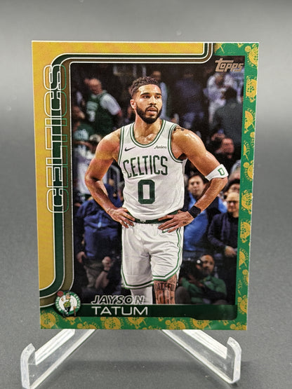 2025-26 Topps #1 Jayson Tatum Team Color Border