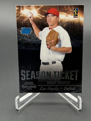 2011 Playoff Contenders #17 Mike Trout Rated Rookie