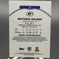 2025 Finest #117 Matthew Golden Rookie RC Green Geometric Refractor #/35