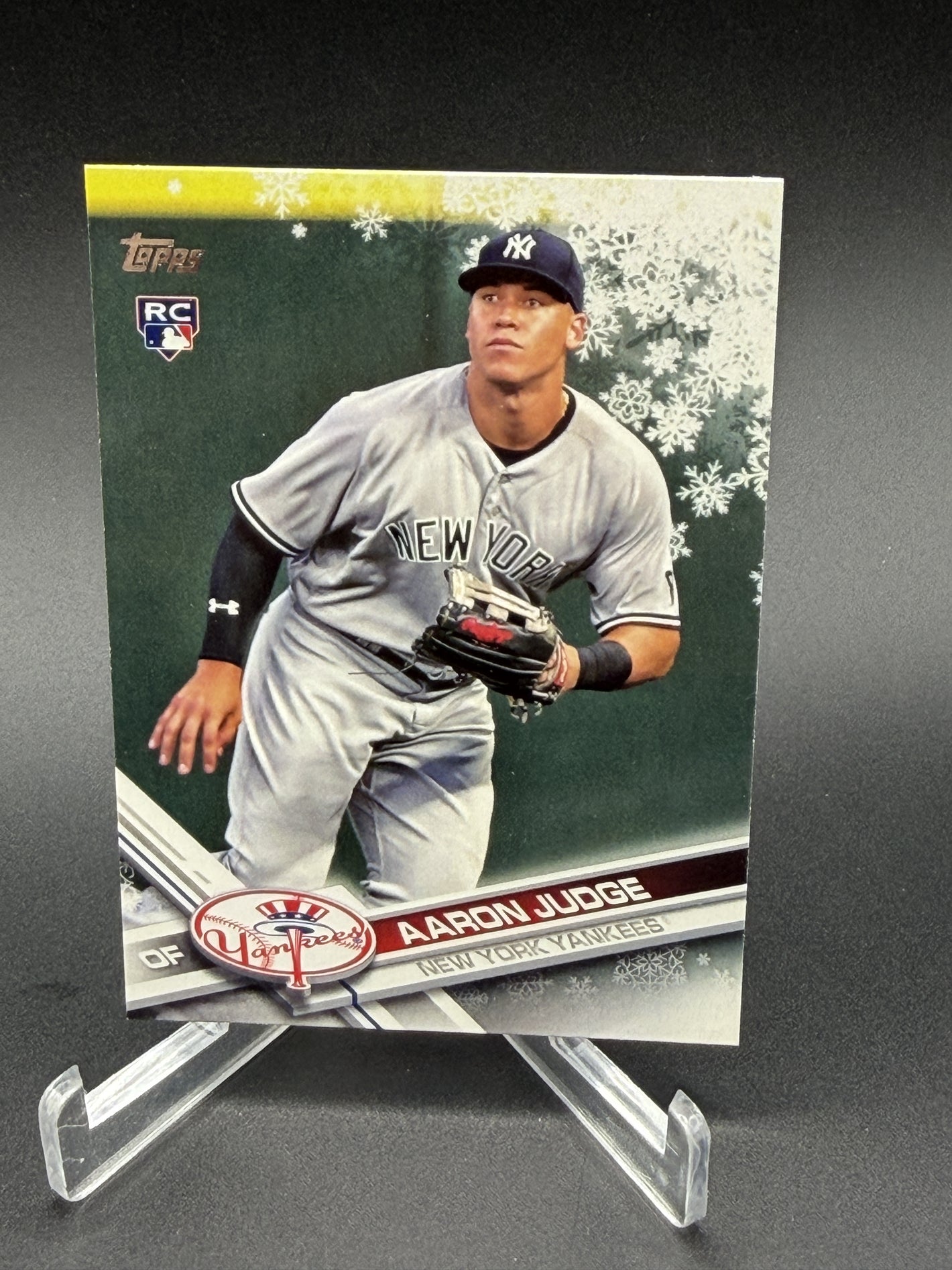 2017 Topps Holiday #HMW99 Aaron Judge Rookie RC