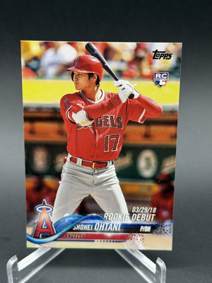 2018 Topps Update #US285 Shohei Ohtani Rookie RC
