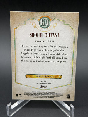 2018 Topps Gypsy Queen #89 Shohei Ohtani Rookie RC #1