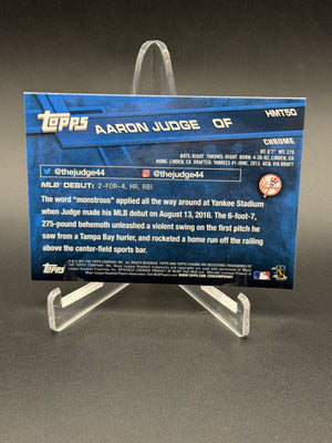 2017 Topps Chrome Update #HMT50 Aaron Judge Rookie RC