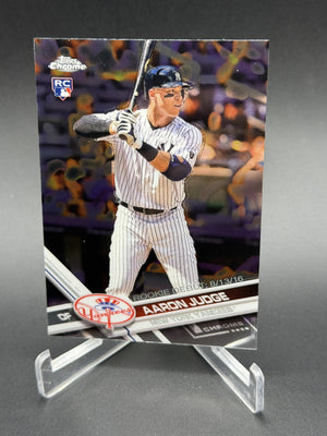 2017 Topps Chrome Update #HMT50 Aaron Judge Rookie RC