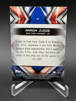 2017 Topps Fire #62 Aaron Judge