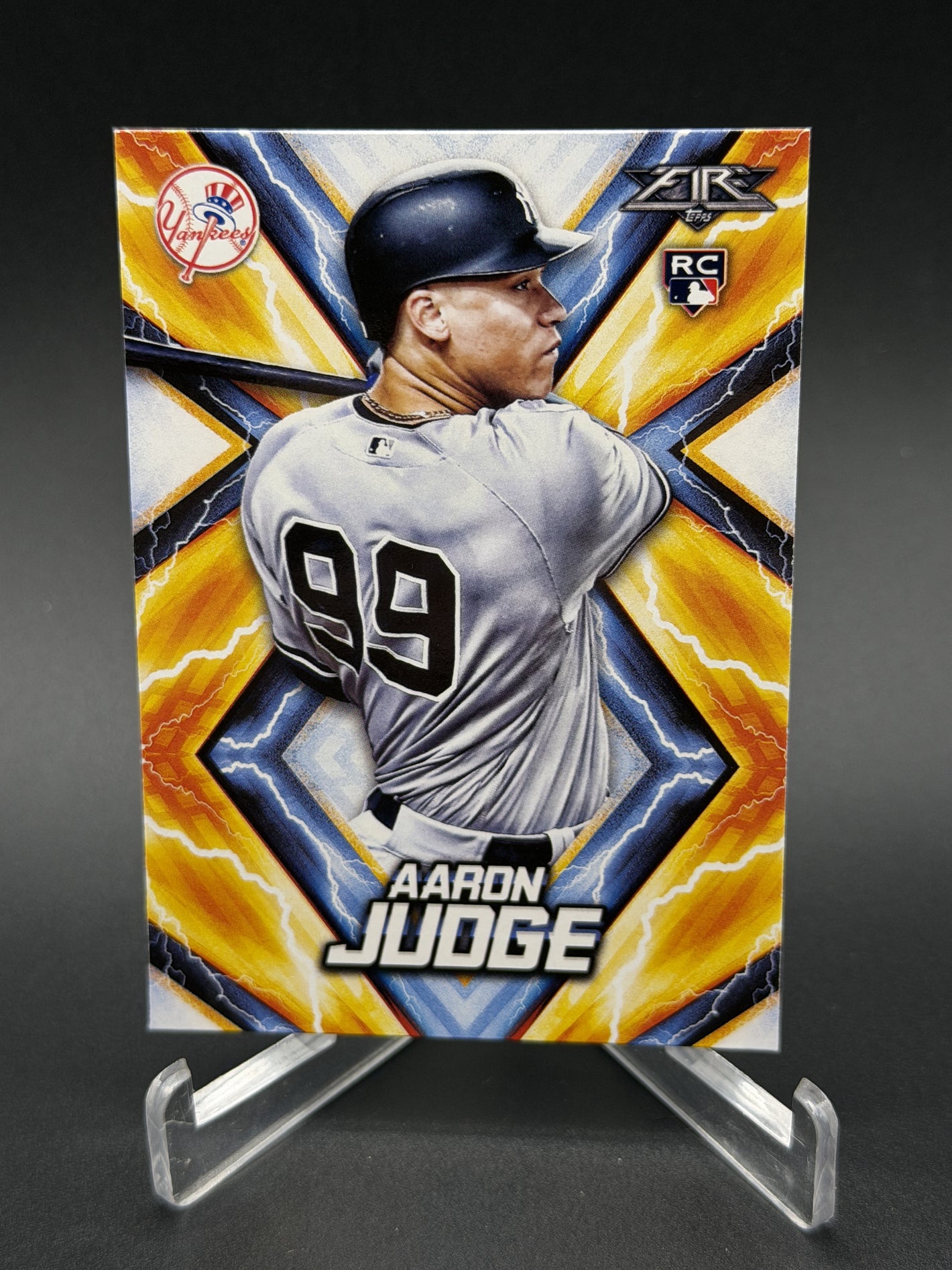 2017 Topps Fire #62 Aaron Judge