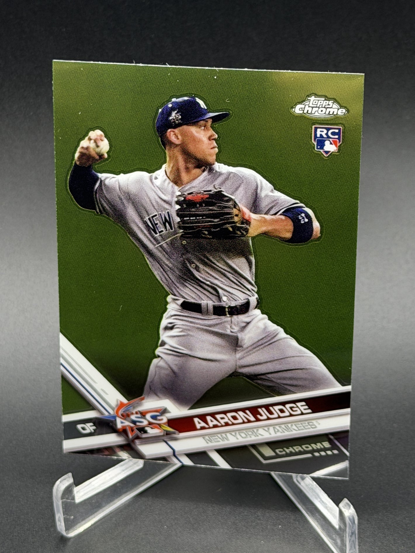 2017 Topps Chrome Update #HMT40 Aaron Judge Rookie RC